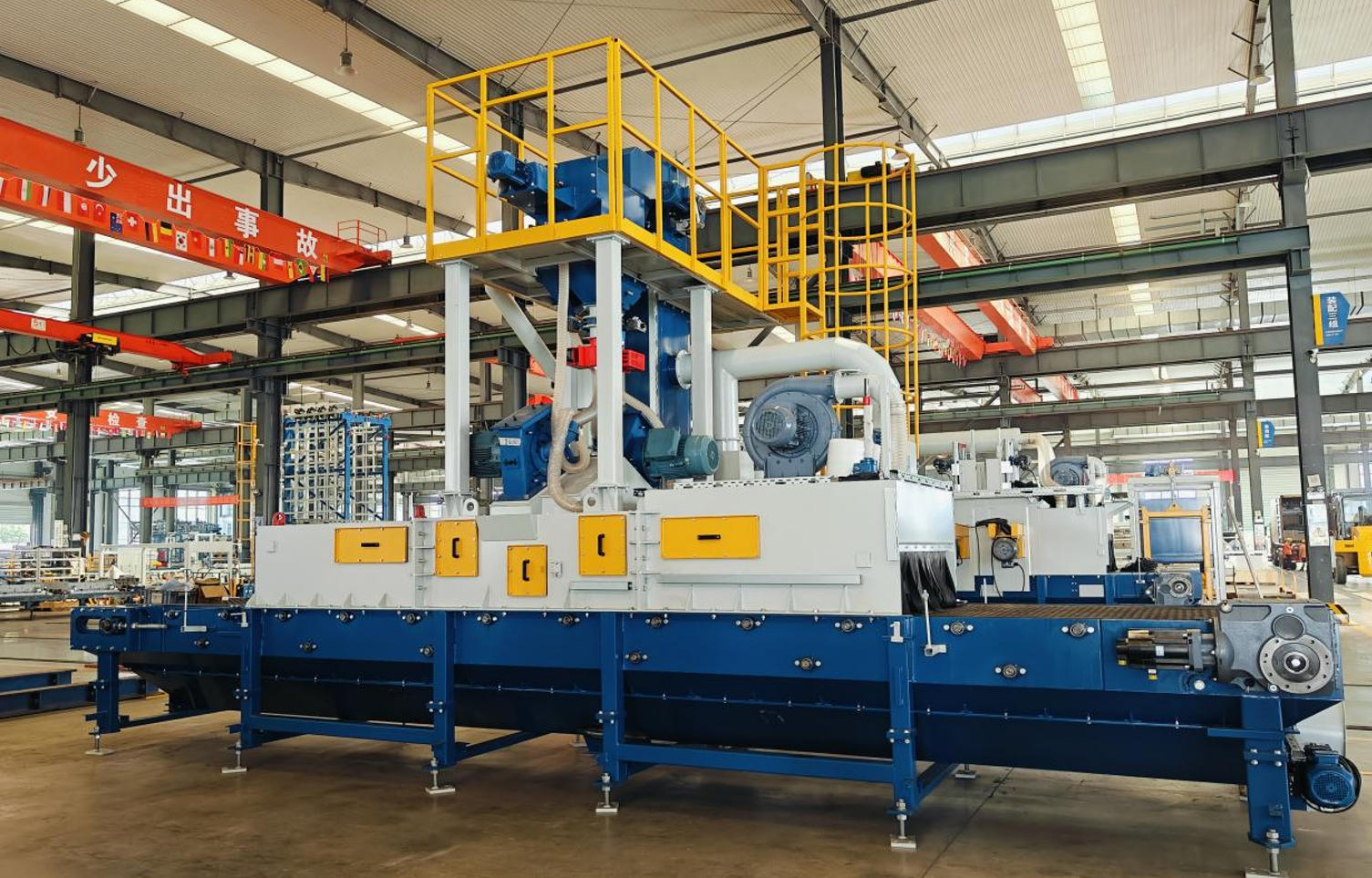 Quangong-un ikincil emal avadanlığı standart blok istehsalını gücləndirmək üçün hərtərəfli təkmilləşdirmədən keçir